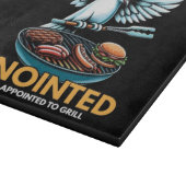 Angezeichnet und zum Grillschneider ernannt Schneidebrett (Ecke)