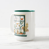 Angezeigte Pflanze im Fenster Zweifarbige Tasse (Vorderseite Links)