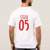 angezündet T-Shirt (Rückseite)