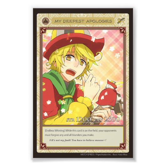 Anghel world photo-My Deepest Apologies Fotodruck (Vorne)