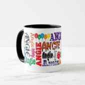 Angie-Kaffee-Tasse Tasse (Vorderseite Links)