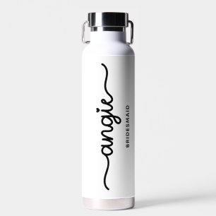 Angie Niedlich Heart I Bridesmaid Trinkflasche