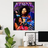 Angie Stone Poster (Heimbüro)