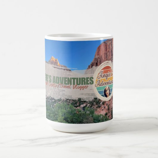 Angie's Adventures Branded Coffee Tasse (Mittel)