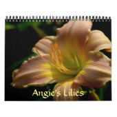 Angie's Lilies Kalender (Titelbild)