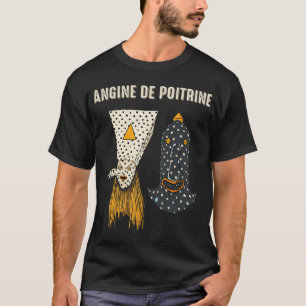 Angina Pectoris Band Unisex, Dark Gothic Rock, T-Shirt