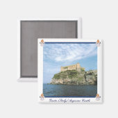 Angioino Castle Magnet (Vorderseite/Rückseite)