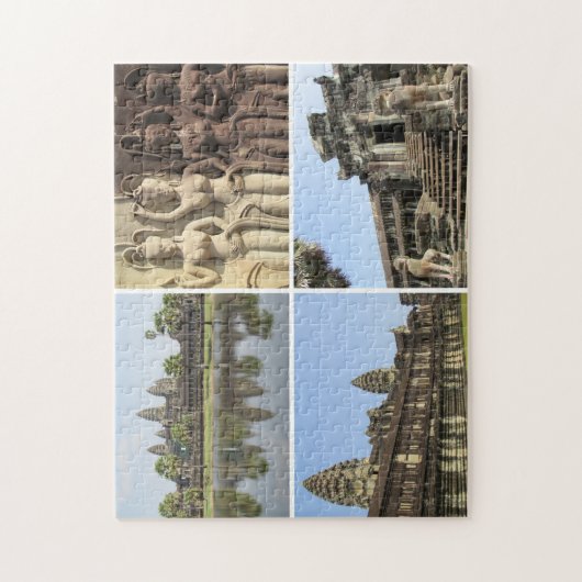 Angkor-Ansichten Puzzle (Vertikal)