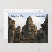 angkor cambo postkarte (Vorne/Hinten)