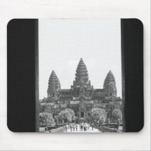 Angkor Kambodscha, Angkor Wat Türblick 2 Mousepad