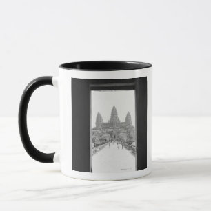 Angkor Kambodscha, Angkor Wat Türblick Tasse