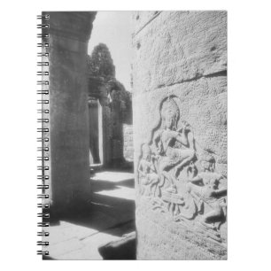 Angkor Kambodscha, Apsara Carving the Bayon 2 Notizblock