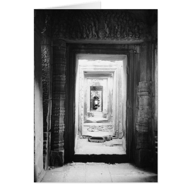 Angkor Kambodscha, Doorways Preah Khan 2 (Vorne)