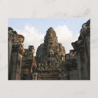 Angkor-Kambodscha-Gesicht Postkarte