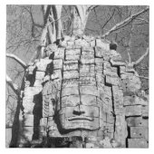 Angkor Kambodscha, Head Ta Som Tempel Fliese (Vorderseite)