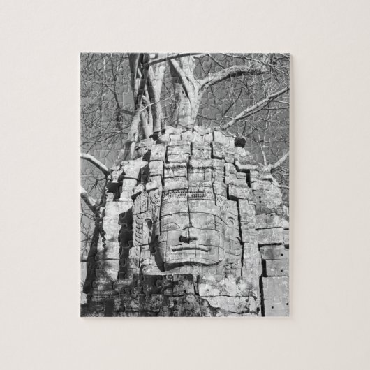 Angkor Kambodscha, Head Ta Som Tempel Puzzle (Vertikal)