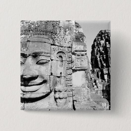 Angkor Kambodscha, Leiter des Bayon Button (Vorderseite)