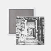 Angkor Kambodscha, Pre Rup Tempel Magnet (Vorderseite/Rückseite)