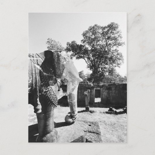 Angkor Kambodscha, Tempel 2 Postkarte (Vorderseite)
