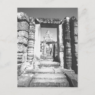Angkor Kambodscha, Tempel vor dem Rup Postkarte