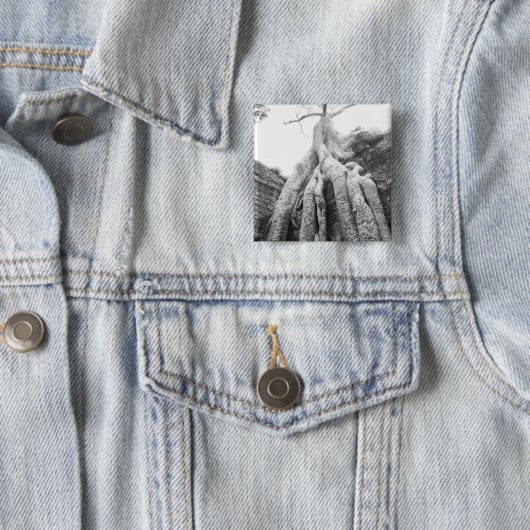 Angkor Kambodscha, Tree Ta Prohm Button (Beispiel)