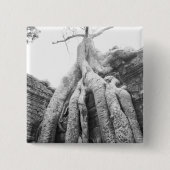 Angkor Kambodscha, Tree Ta Prohm Button (Vorderseite)