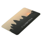 Angkor mit Sonnenaufgang Kambodscha Magnet (Linke Seite)