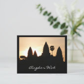 Angkor mit Sonnenaufgang Postkarte (Stehend Vorderseite)