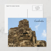 Angkor Postkarte (Vorne/Hinten)