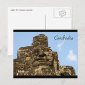 Angkor Postkarte (Vorne/Hinten)