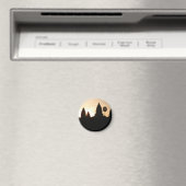 Angkor-Silhouette Magnet (In Situ (Geschirrspüler))