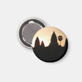 Angkor-Silhouette Magnet (Vorderseite/Rückseite)
