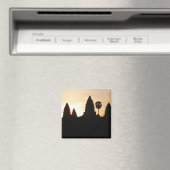 angkor Silhouette Magnet (In Situ (Geschirrspüler))