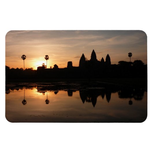 Angkor Sonnenaufgang Magnet (Horizontal)