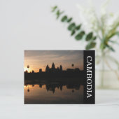 Angkor Sonnenaufgang Postkarte (Stehend Vorderseite)