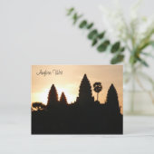 Angkor Sonnenaufgang Postkarte (Stehend Vorderseite)