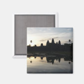 Angkor-Sonnenreflexion Magnet (Vorderseite/Rückseite)