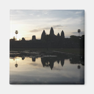 Angkor-Sonnenreflexion Magnet