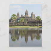 Angkor-Tempelreflektion Postkarte (Vorderseite)