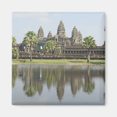 Angkor-Tempelreflektionen Magnet (Vorne)