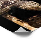 Angkor Thom God Statues  Poster (Ecke)