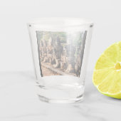 Angkor Thom God Statues  Schnapsglas (Rückseite)