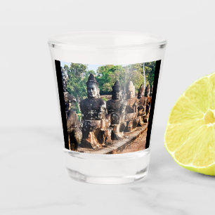 Angkor Thom Götterstatuen Schnapsglas