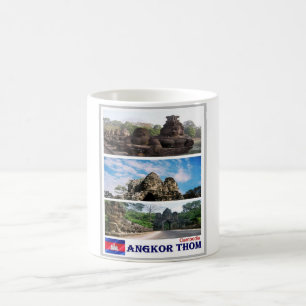 Angkor Thom - Kambodscha - Mosaik - Kaffeetasse