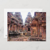 Angkor Thom Postkarte (Vorne/Hinten)