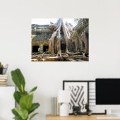 Angkor Tree Poster (Heimbüro)