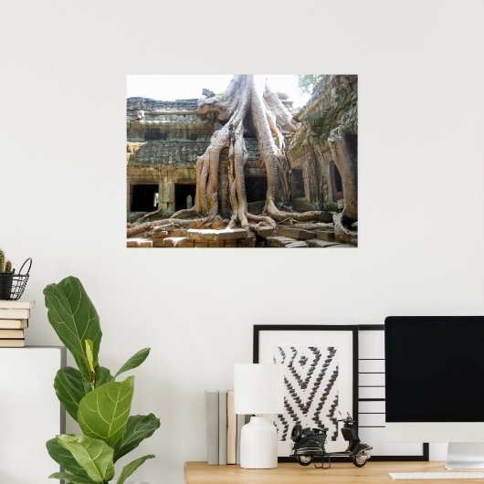 Angkor Tree Poster (Heimbüro)