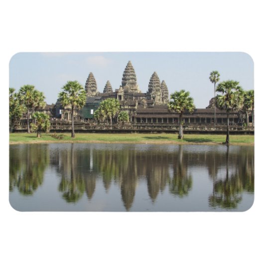 Angkor Wa Reflektion Magnet (Horizontal)