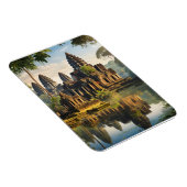 Angkor Wat, alter Khmer-Tempel Magnet (Rechte Seite)