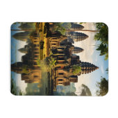 Angkor Wat, alter Khmer-Tempel Magnet (Horizontal)